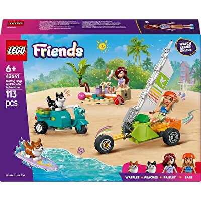 LEGO Friends Sörfçü Köpekler ve Scooter Macerası 42641