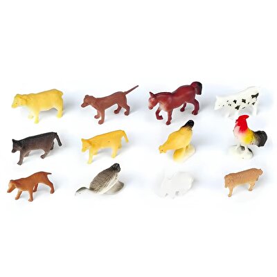 Çiftlik Hayvan Seti 12 Parça