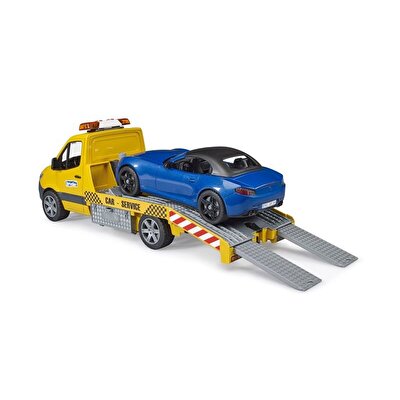 Bruder Mercedes Benz Sprinter Araba Çekici ve Roadster Araba