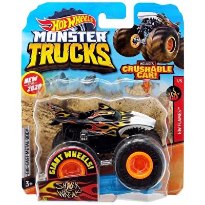 Hot Wheels Monster Trucks 1:64 Arabalar Shark Wreak GJF08