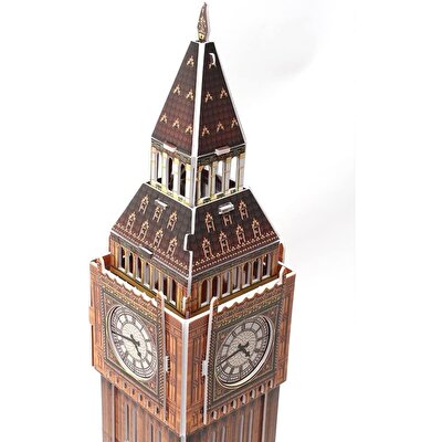 Cubic Fun 3D Puzzle 28 Parça Big Ben İngiltere (LED Işık Seri)