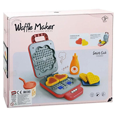 Renk Değiştiren Waffle Makinası Pembe