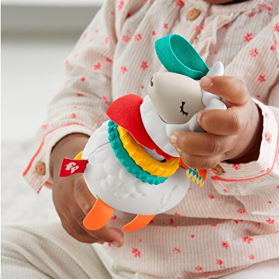 Fisher Price Eğlenceli Arkadaşlar Dişlik ve Çıngıraklar Click Clack Lama (FXC20)