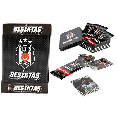 Beşiktaş First 2025-2026 Sezonu Koleksiyon Kartları Metal Kutu