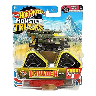 Hot Wheels Monster Trucks 1:64 Arabalar Invader GTH73