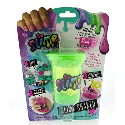 Neon Yeşil Slime Shaker Rainbow Tekli Paket