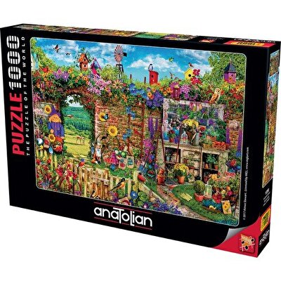 Anatolian Puzzle 1000 Parça Kalabalık Bahçe