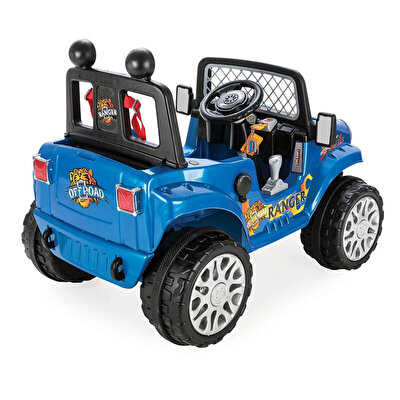 Pilsan Ranger 12 Volt Akülü Uzaktan Kumandalı Araba Metalik Mavi