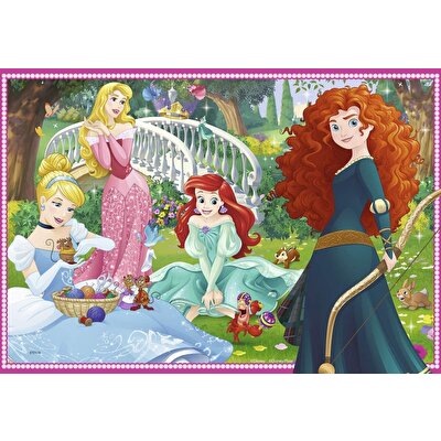 Ravensburger 2x12 Parça Puzzle Disney Prenseslerin Dünyası