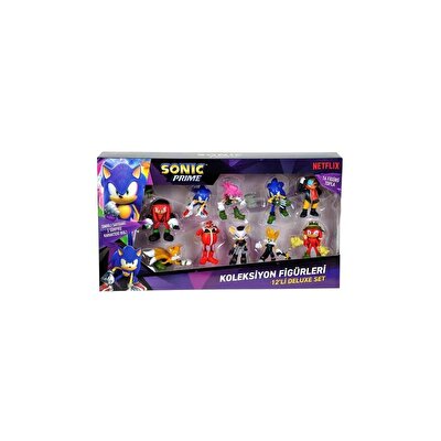 Sonic Prime 12'li Gizemli Figür Seti Seri 2