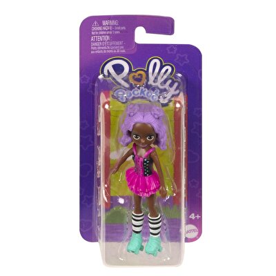 Polly Pocket ve Arkadaşları Mor Saçlı Patenli HKV80
