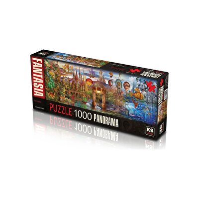 Ks Puzzle 1000 Parça Fantastic Panorama