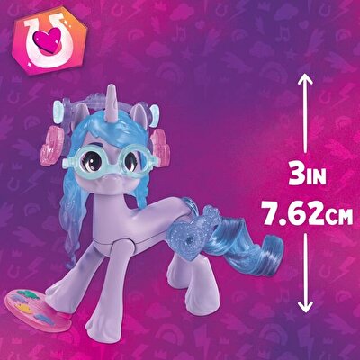 My Little Pony Sevimli İşaret Sihri Figürü İzzy Moonbow F5252