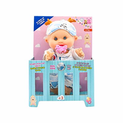 Ağlayan Bebiş Bebek Mavi Pandalı