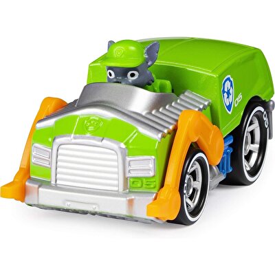 Paw Patrol Die cast Araçlar (Mighty Pups) Geri̇ Dönüşüm Rocky
