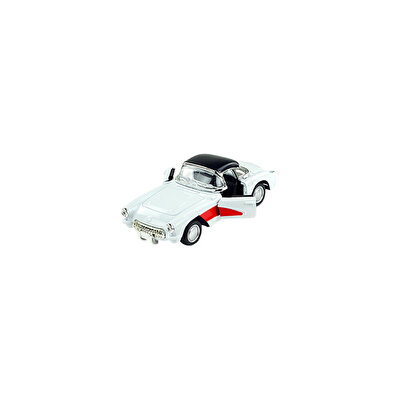 Die Cast 1:32 Klasik Roadster Araba Beyaz