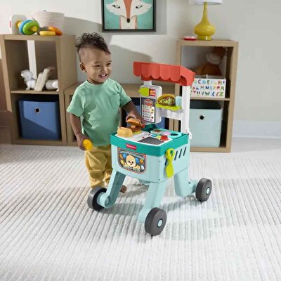 Fisher Price 4'ü 1 Arada Alışveriş Sepeti Yürüteç JLM95