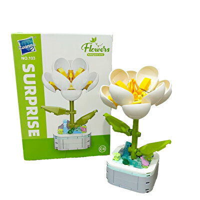 Saksıda Çiçek Yapım Seti Camellia