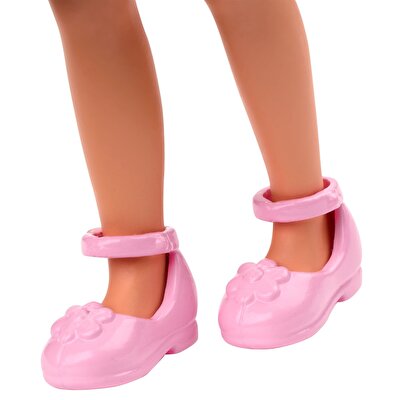 Barbie Aksesuarlı Chelsea Bebekler Kot Elbiseli Sarışın GHV65
