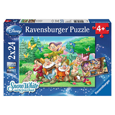 Ravensburger Puzzle 2x24 Parça Disney Yedi Cüceler