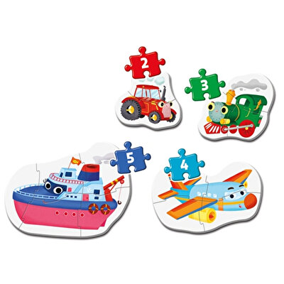 Clementoni İlk Puzzle Koleksiyonum Means of Transport