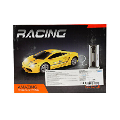 Şarj İstasyonlu Uzaktan Kumandalı Spor Yeşil Araba