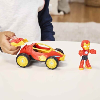 Marvel: Iron Man And His Awesome Friends Iron Man Yarış Aracı G1471