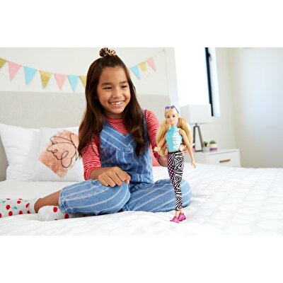 Barbie Büyüleyici Parti Bebekleri Zebra Desenli Taytlı GRB50