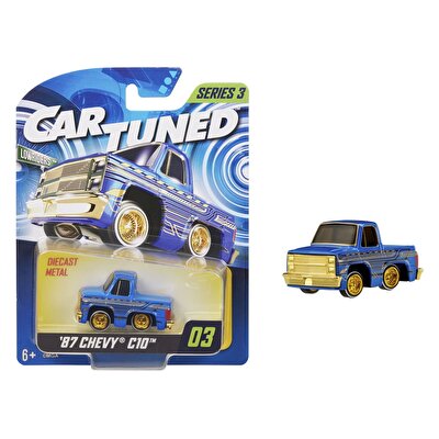CarTuned JDM Seri 3 Arabalar 87 Chevy C10 Mavi