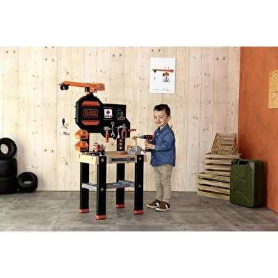 Smoby Black & Decker Vinçli Tamir Tezgahı