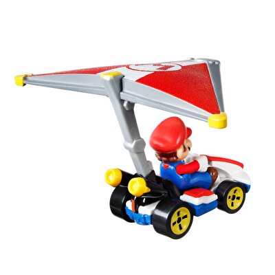 Hot Wheels Mario Kart Planörlü Araçlar Mario GVD31