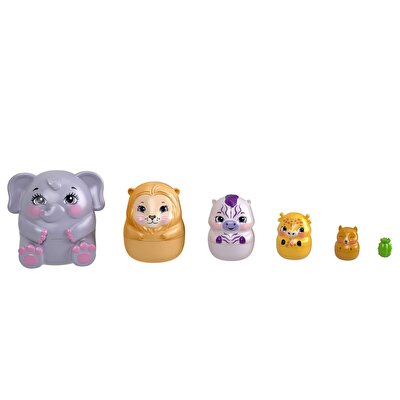 Enchantimals Secret Besties Bebek ve Ev Oyun Seti Zürafa Griselda'nın Çadırı HCF74