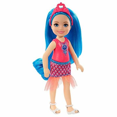 Barbie Dreamtopia Chelsea Prenses Bebekler Mavi Saçlı GJJ94
