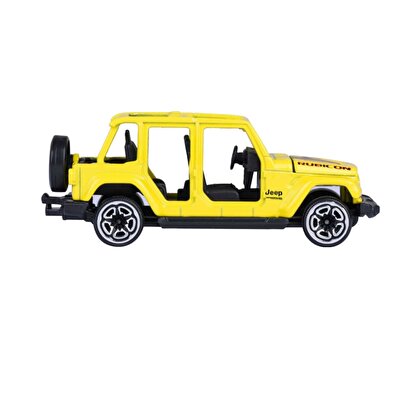 Majorette Showroom Premium Araba Jeep Wrangler 4XE Sarı