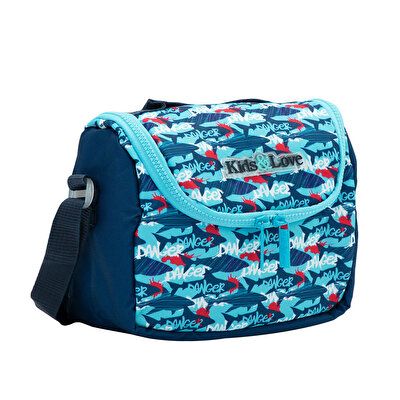 Kaukko Kids Love Sweet Shark Beslenme Çantası