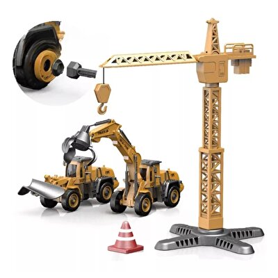 Vinç Silindir Kepçe Montaj İnşaat Seti