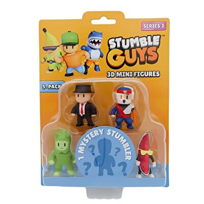 Stumble Guys 5'li Mini Figür Seti 3 S3 40025