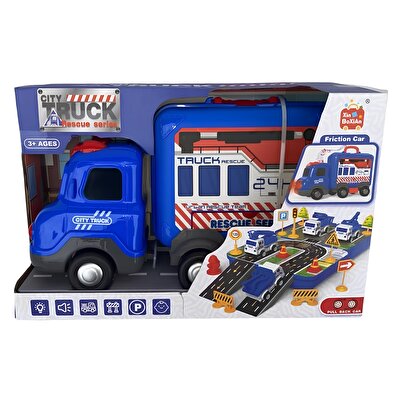 Işıklı ve Sesli Polis Arabası Seti