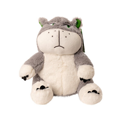 Asabi Kedi Peluş 25 Cm Gri