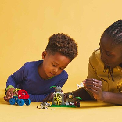 LEGO Marvel Spidey Ekibi Dinozor Kamyonlu Kurtarma 11199