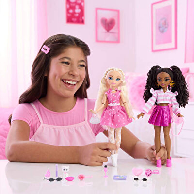 Barbie Dream Besties Bebekleri Brooklyn ve Aksesuarları JKP51