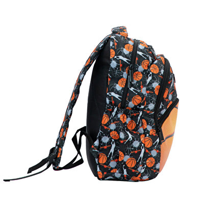 Kaukko Kids Love Basket Desenli Sırt Çantası L5134