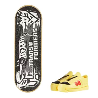 Hot Wheels Skate Parmak Kaykay ve Ayakkabı Paketleri Bumblebee HVK38