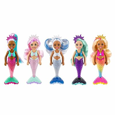Barbie Color Reveal Renk Değiştiren Sürpriz Chelsea Bebekler Seri 3 GTP53