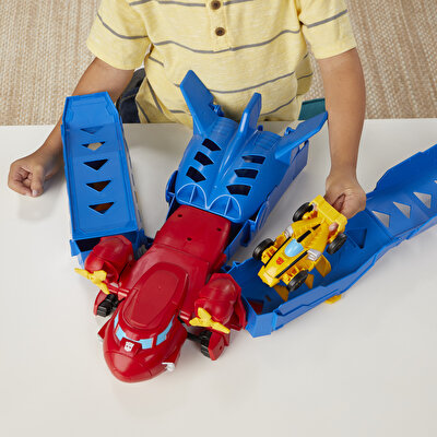 Transformers Rescue Bots Optimus Prime Jumbo Jet Yarışçısı F0849