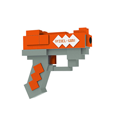 Pixel Gün Dart Atan Tabanca Turuncu 20 Cm