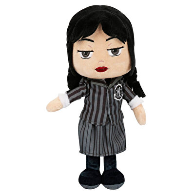 Üniformalı Wednesday Bez Bebek Peluş 32 Cm 23237