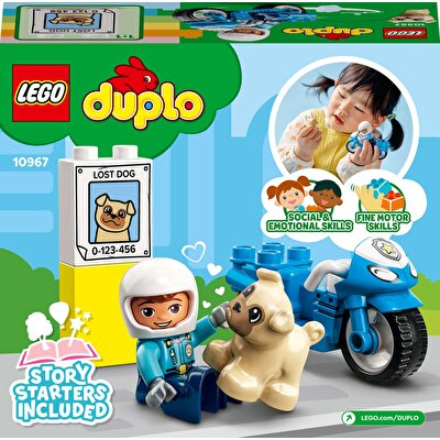LEGO® Duplo Kurtarma Polis Motosikleti 10967