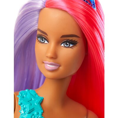 Barbie Dreamtopia Denizkızı Bebekler Mor Kızıl Saçlı GJK09