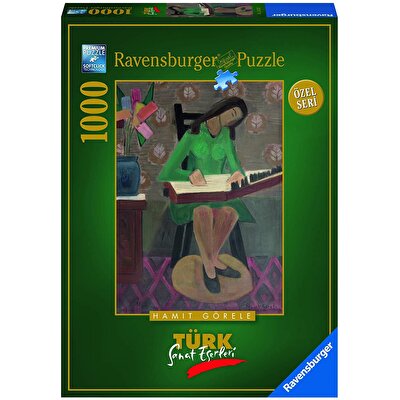 Ravensburger Puzzle 1000 Parça Kanun Çalan Kız
